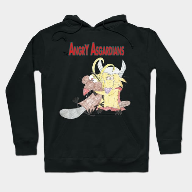 Angry Asgardians Hoodie by SFFMuseElsa